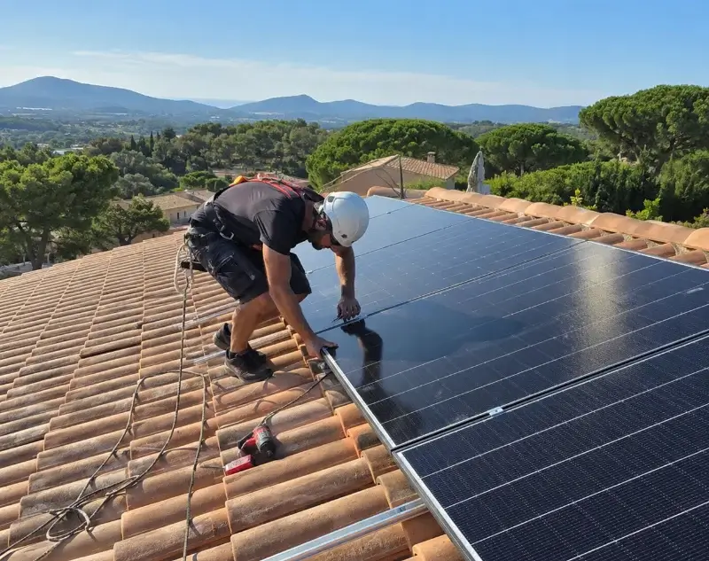 Installateur panneaux solaires Quiberon — pose photovoltaïque sur toiture